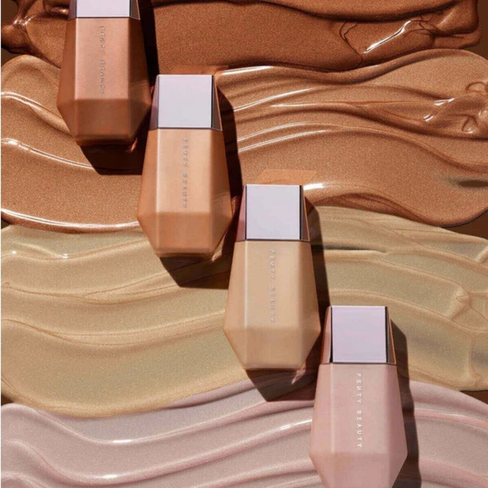 HPx3! Fenty Beauty Eaze Glow’Lit All-Over Glow Enhancer-Taffy Topaz. New! - Picture 13 of 13